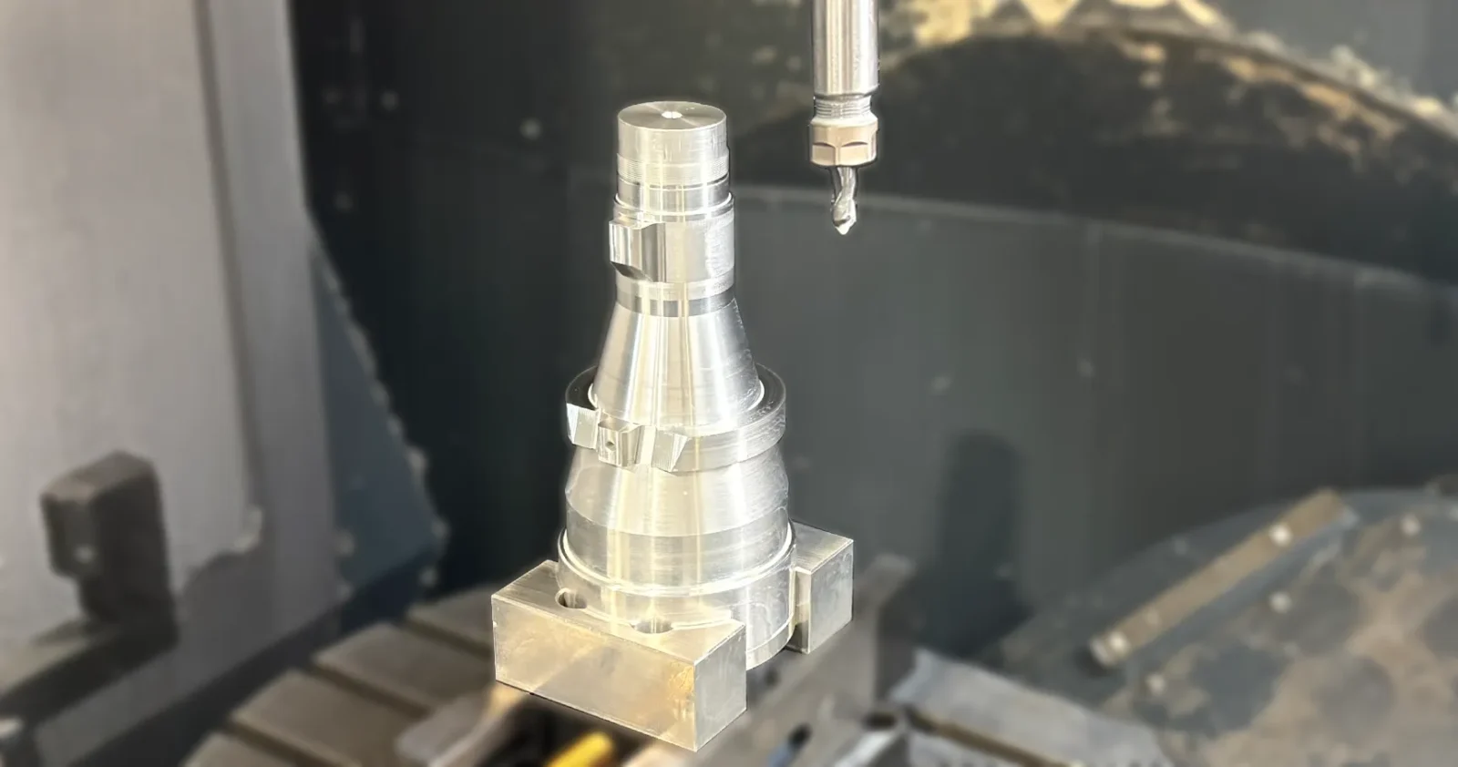 CNC glodanje – 5-osna obrada složenog metalnog dela