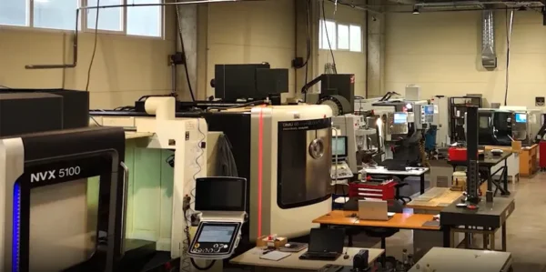 CNC machines and production capabilities for precision metal machining