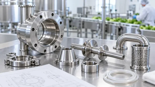 INOX komponente za opremu u prehrambenoj industriji